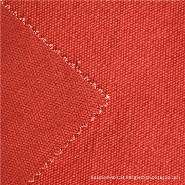 China Fornecedores Canvas For Cloth Antistatic brick vermelho 350GSM Canvas Fabric